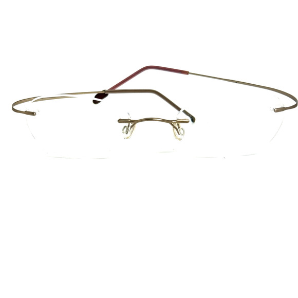 Marchon AIRLOCK 2 Pink Rimless Eyeglasses Frames H17370?